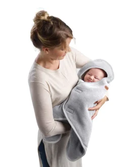 BÉABA Chancelieres Et Nids D'Ange*Babynomade® Double Polaire Heather Grey