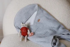 BÉABA Chancelieres Et Nids D'Ange*Babynomade® Double Polaire Heather Grey