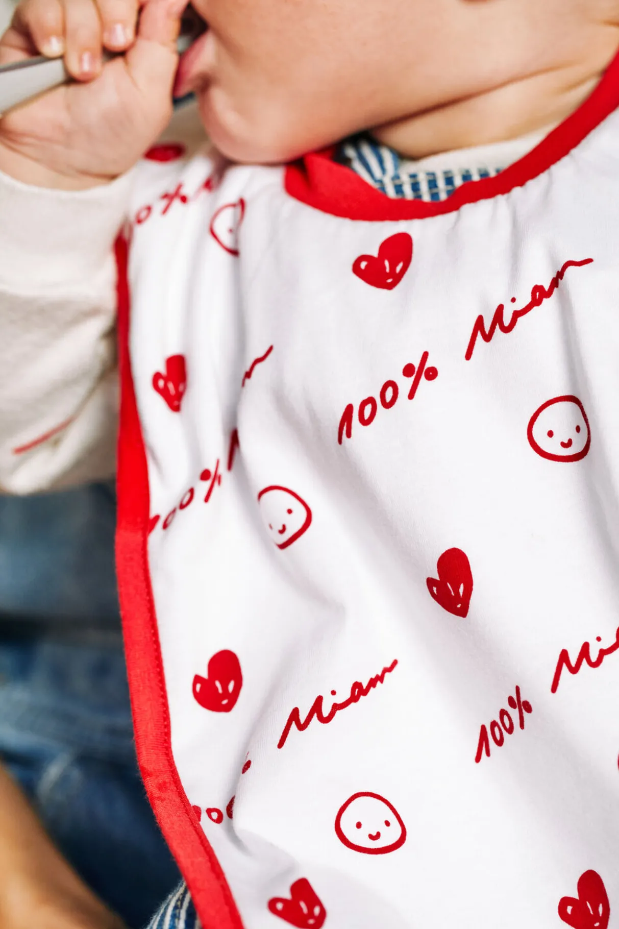 BÉABA Couverts, Vaisselle Et Bavoirs*Bavoir Coton Mathilde Cabanas