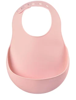 BÉABA Couverts, Vaisselle Et Bavoirs*Bavoir Silicone Old Pink