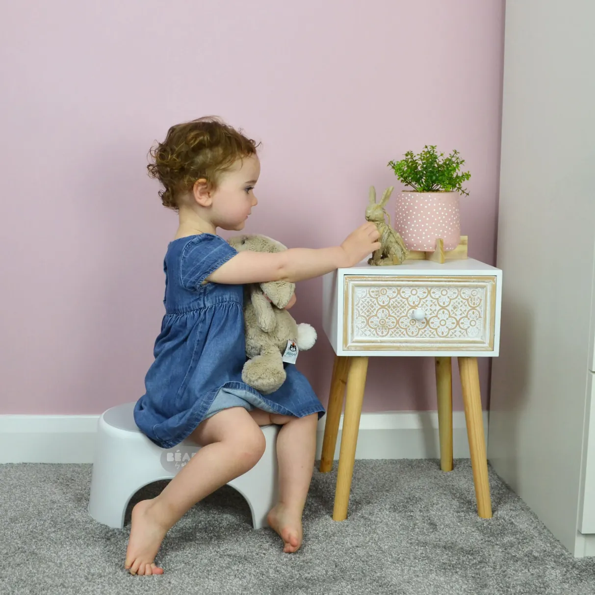 BÉABA Accessoires De Toilette*Beaba By Shnuggle - Marche Pied White