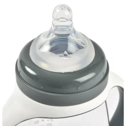 BÉABA Couverts, Vaisselle Et Bavoirs*Biberon D'Apprentissage 2 En 1 210 Ml Mineral Grey