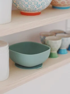 BÉABA Couverts, Vaisselle Et Bavoirs*Bol Silicone Ventouse Sage Green