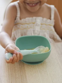 BÉABA Couverts, Vaisselle Et Bavoirs*Bol Silicone Ventouse Sage Green