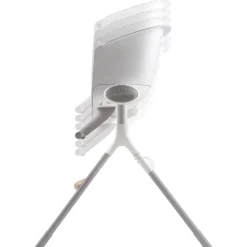 BÉABA Chaise Haute*Chaise Haute Evolutive Up & Down White/Grey