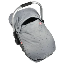 BÉABA Chancelieres Et Nids D'Ange*Chanceliere Siege Auto Heather Grey Dots