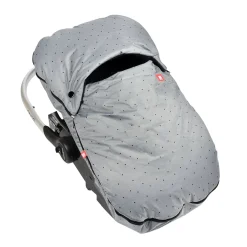 BÉABA Chancelieres Et Nids D'Ange*Chanceliere Siege Auto Heather Grey Dots