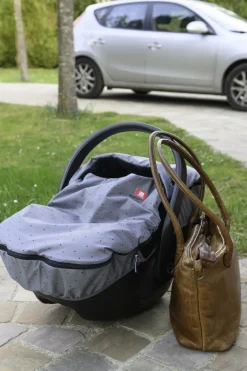 BÉABA Chancelieres Et Nids D'Ange*Chanceliere Siege Auto Heather Grey Dots