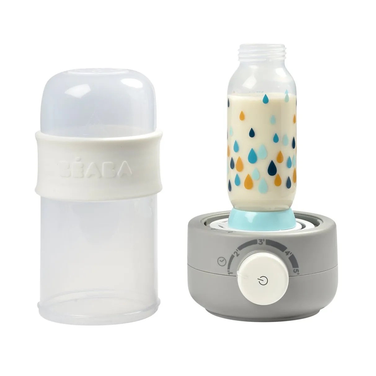 BÉABA Chauffe-Biberon Et Préparateurs*Chauffe Biberon Babymilk Second Grey