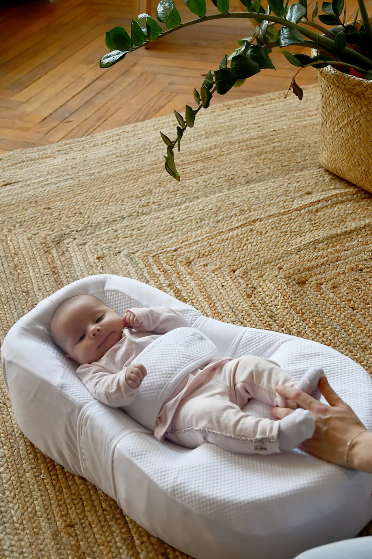 BÉABA Cocoonababy®*Cocoonababy® (Avec Drap) Fleur De Coton® White