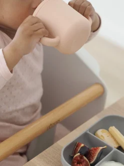 BÉABA Couverts, Vaisselle Et Bavoirs*Coffret D'Apprentissage Silicone + Tasse Pink