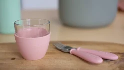 BÉABA Couverts, Vaisselle Et Bavoirs*Coffret Repas Verre Eucalyptus