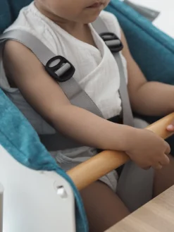 BÉABA Chaise Haute*Coussin D'Assise Pour Chaise Haute Up&Down Blue