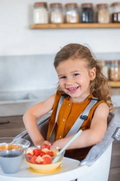 BÉABA Chaise Haute*Coussin D'Assise Pour Chaise Haute Up&Down Grey