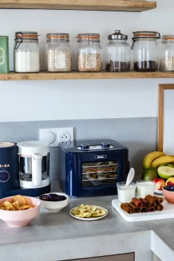 BÉABA Goûter Sain*Dry'N'Snack - Deshydrateur Alimentaire Night-Blue