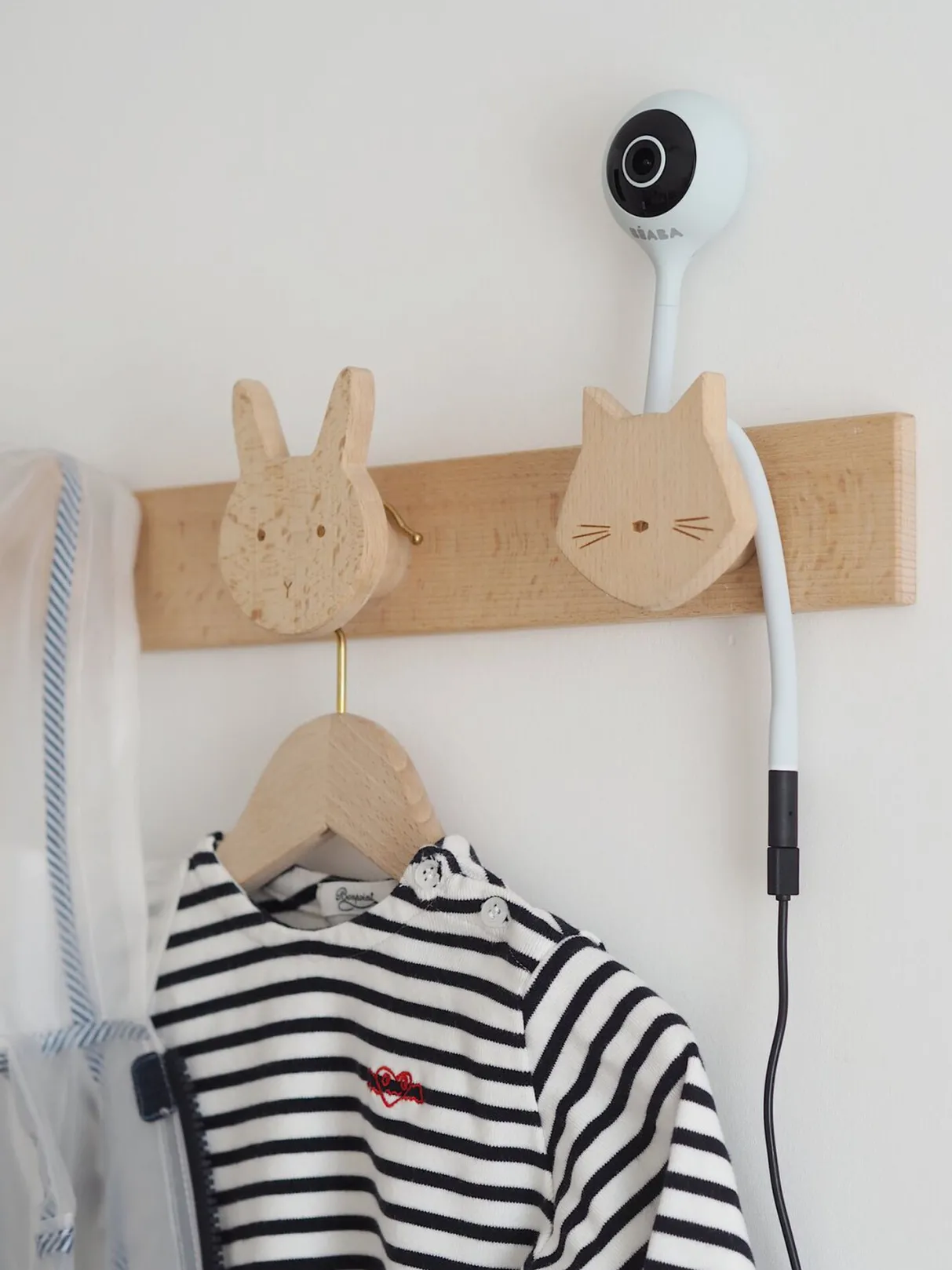 BÉABA Babyphone, Ecoute Bébé*Ecoute Bébé Video Zen Connect Grey