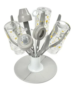 BÉABA Arbre À Biberons*Egoutte-Biberon Flower Pliable Grey
