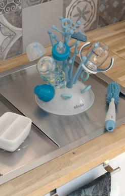 BÉABA Arbre À Biberons*Egoutte-Biberons Arbre Blue