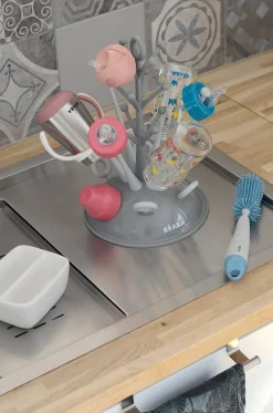 BÉABA Arbre À Biberons*Egoutte-Biberons Arbre Grey