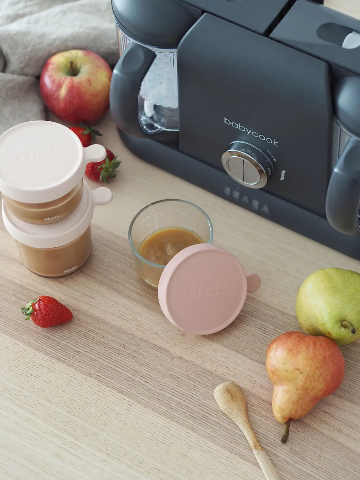 BÉABA Babycook® Duo*Le Robot Cuiseur Babycook® Duo Dark Grey