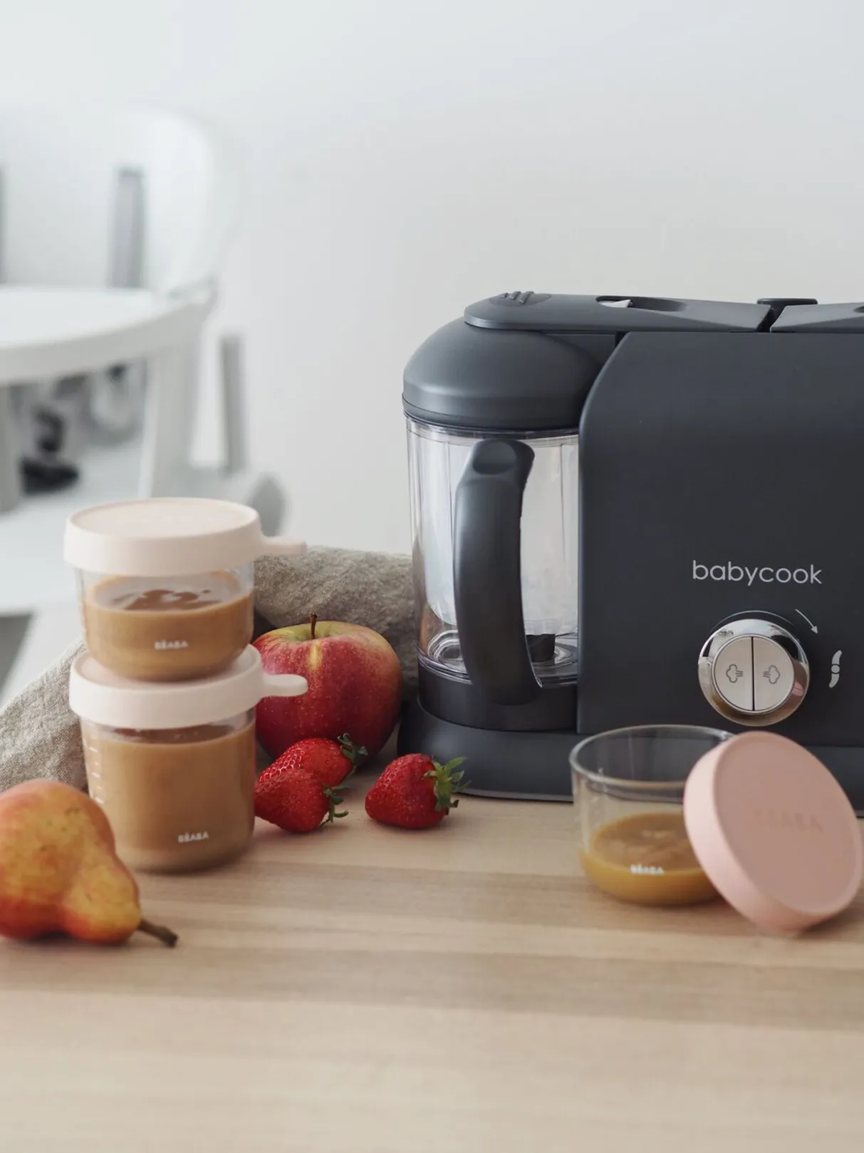 BÉABA Babycook® Duo*Le Robot Cuiseur Babycook® Duo Dark Grey