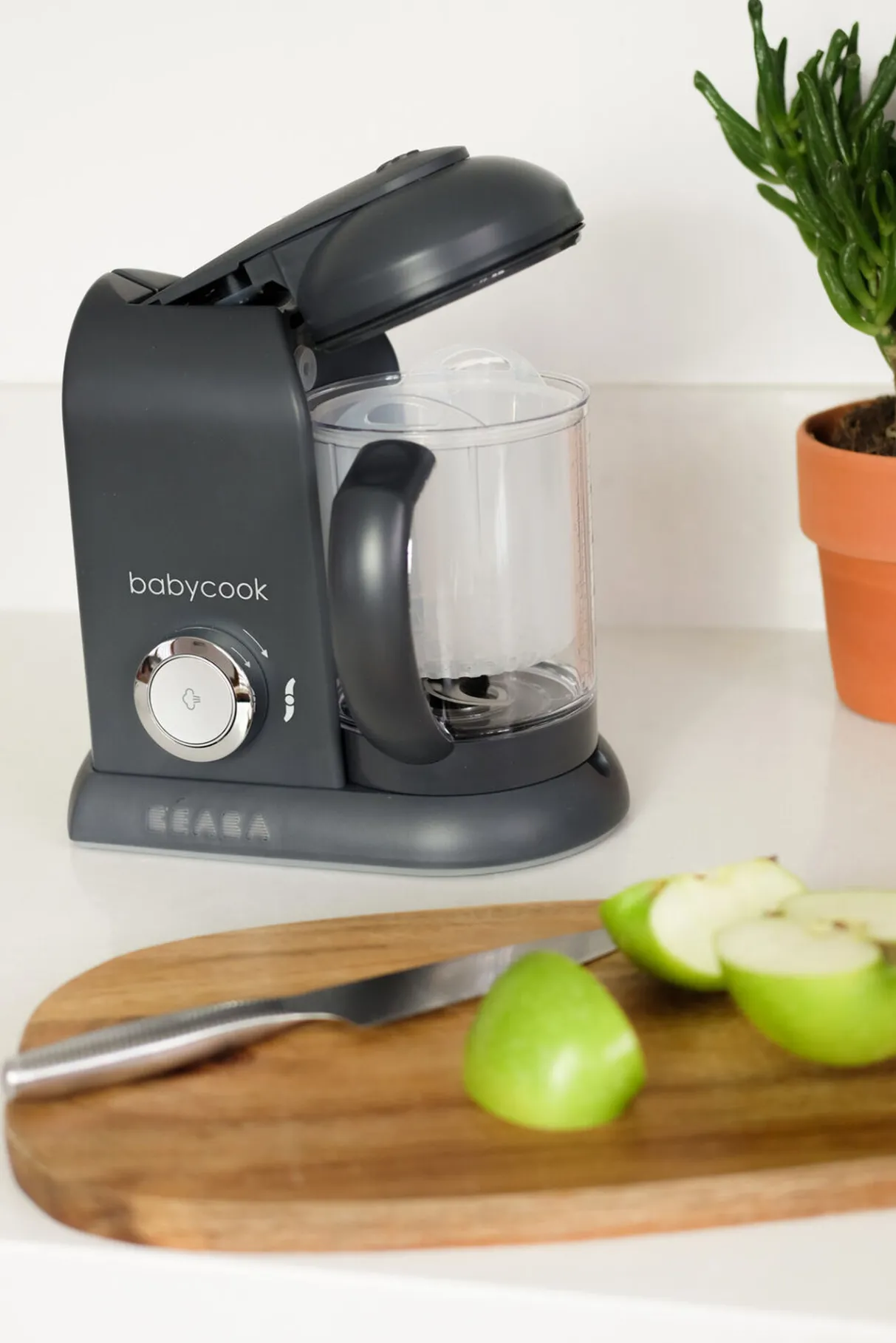 BÉABA Babycook® Solo*Le Robot Cuiseur Babycook® Solo Dark Grey