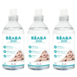 BÉABA Soins Et Toilette Bébé*Lot 3 Lessives Sans Parfum - 1L