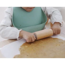 BÉABA Couverts, Vaisselle Et Bavoirs*Lot De 2 Bavoirs Silicone Light Mist/Sage Green