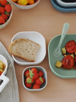 BÉABA Goûter Sain*Lot De 3 Bols Silicone Gigogne Sage Green