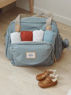 BÉABA Emmaillotage*Lot De 2 Langes Xxl En Coton Hot Sauce/Terrazzo