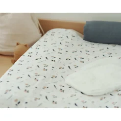 BÉABA Emmaillotage*Lot De 2 Langes Xxl En Coton Stormy Weather/Spring Flower