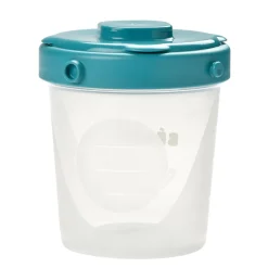 BÉABA Pots De Conservation*Lot De 6 Portions Clip 2Eme Age 200 Ml Neon