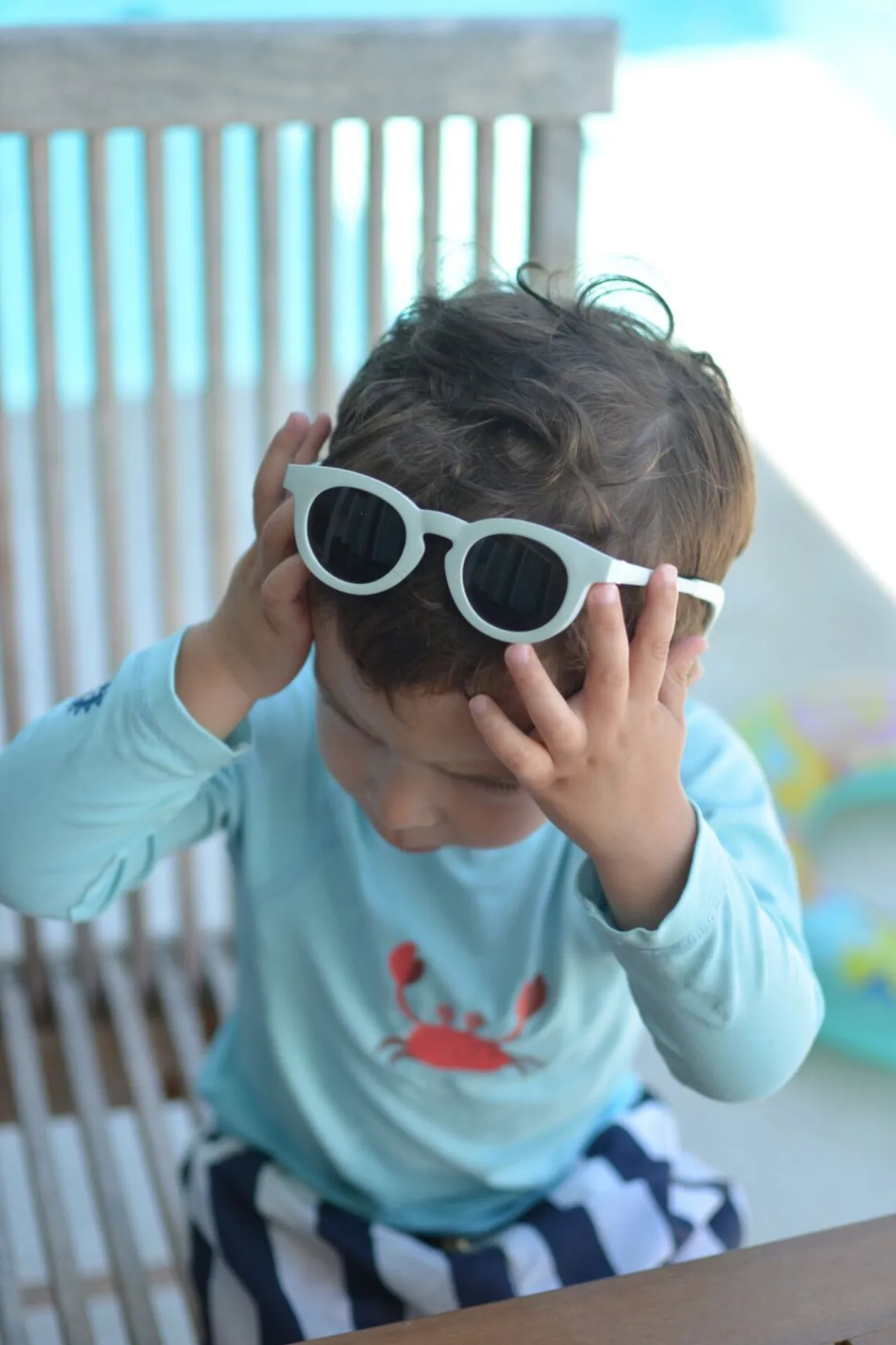 BÉABA Lunettes De Soleil*Lunettes 9-24 Mois Delight Blue