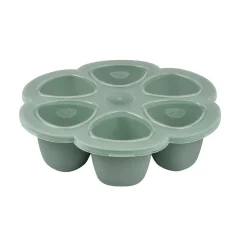 BÉABA Pots De Conservation*Multiportions Silicone 6 X 90 Ml Sage Green