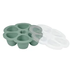 BÉABA Pots De Conservation*Multiportions Silicone 6 X 150 Ml Sage Green