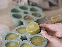 BÉABA Pots De Conservation*Multiportions Silicone 6 X 150 Ml Sage Green