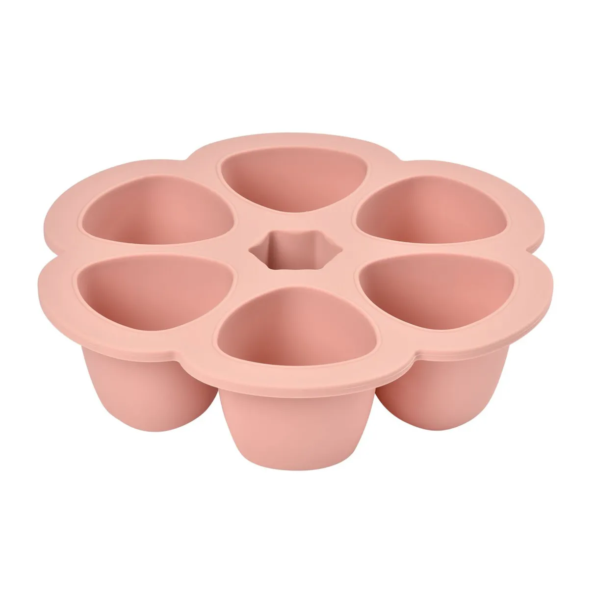 BÉABA Pots De Conservation*Multiportions Silicone 6*150Ml Old Pink