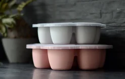 BÉABA Pots De Conservation*Multiportions Silicone 6*150Ml Light Mist