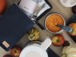 BÉABA Sacs Isotherme Bébé*Pochette Repas Isotherme Dark Blue