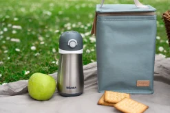 BÉABA Sacs Isotherme Bébé*Pochette Repas Isotherme Frosty Green