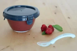 BÉABA Goûter Sain*Portion Verre Beaba By Pyrex Dark Blue