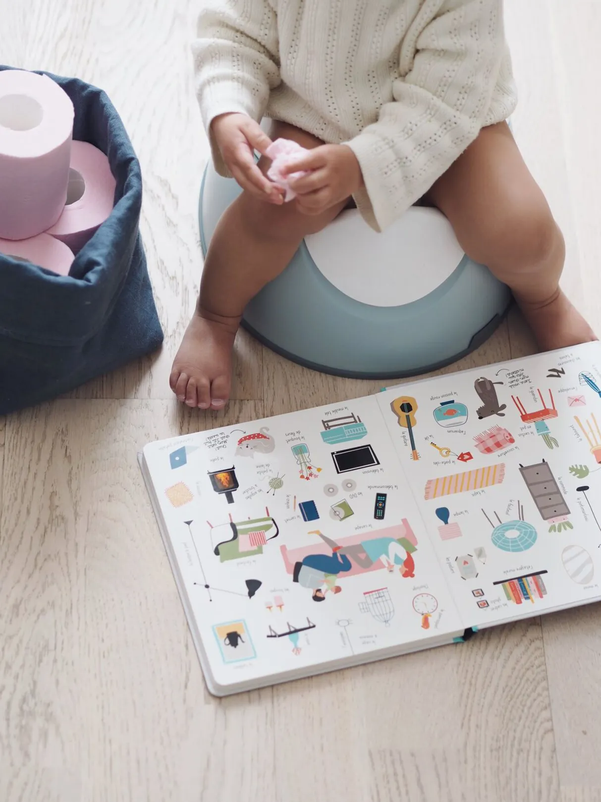 BÉABA Pots Et Réducteur*Pot Ergonomique Green Blue