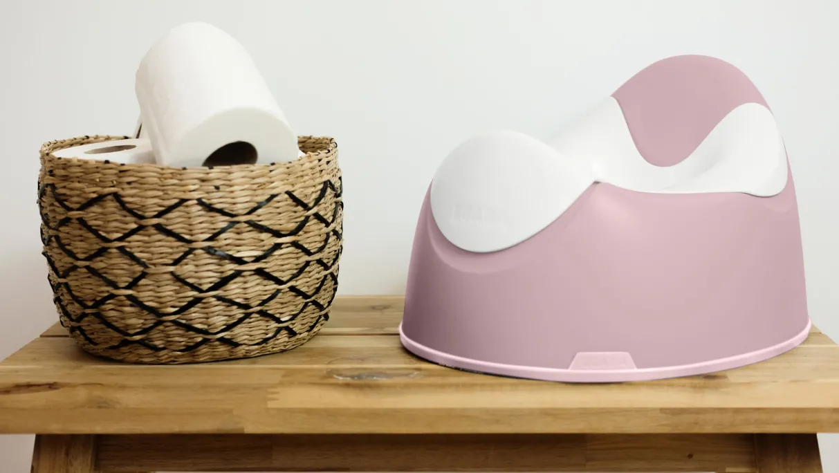 BÉABA Pots Et Réducteur*Pot Ergonomique Old Pink