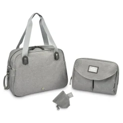 BÉABA Sacs À Langer*Sac A Langer Geneve Ii Heather Grey