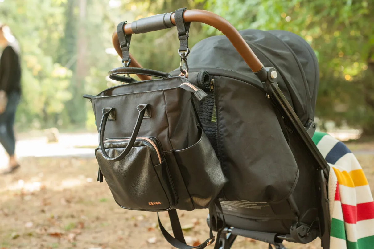 BÉABA Sacs À Langer*Sac Kyoto Black/Pink Gold