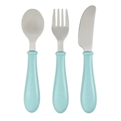 BÉABA Couverts, Vaisselle Et Bavoirs*Set 3 Couverts Inox Airy Green