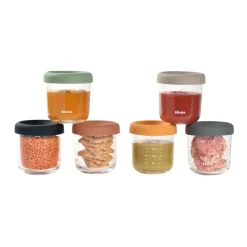 BÉABA Pots De Conservation*Set 6 Portions Verre 250 Ml