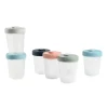 BÉABA Pots De Conservation*Set 2Eme Age 6 Portions Clip (6X250Ml)