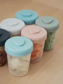 BÉABA Pots De Conservation*Set 2Eme Age 6 Portions Clip (6X250Ml)