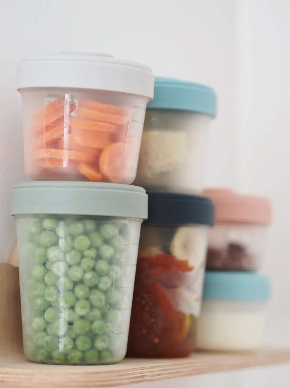 BÉABA Pots De Conservation*Set Integral 6 Portions Clip - (2X90Ml + 2X150Ml + 2X250Ml)